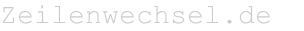 Zeilenwechsel.de